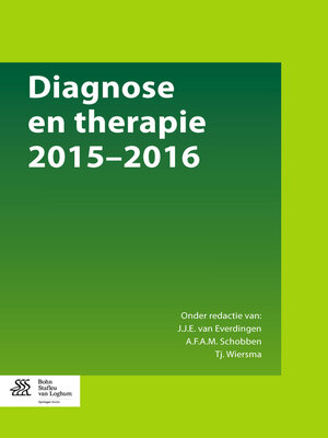 cover image of Diagnose en therapie 2015-2016